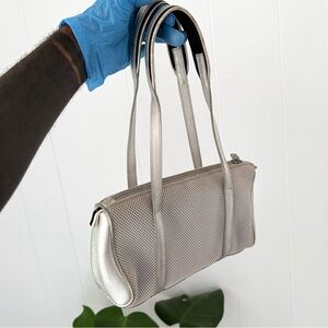 Miu Miu Metallic Silver Shoulder Bag